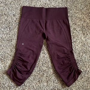 Lululemon  capri crop pants Size 8